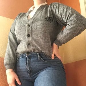 School boy cardigan!